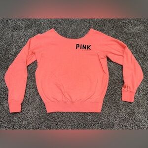 Pink peach sweatshirt
